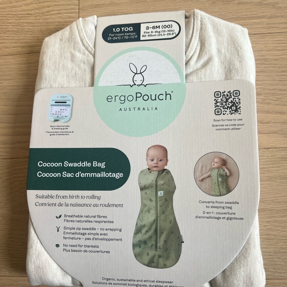ErgoPouch Pajama Sleepsack Cocoon Swaddle Bag